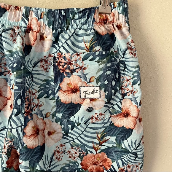 Franks Maui Sky Swim Trunks Size Large - Picture 11 of 12